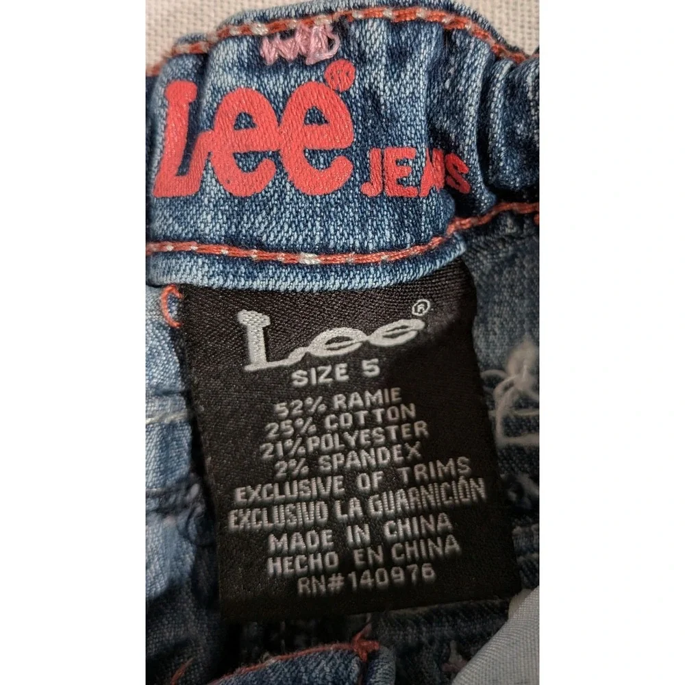 Gap Cherokee Lee Shorts Bundle Kids Size 5 5T Green Blue Denim Excellent Cuffed